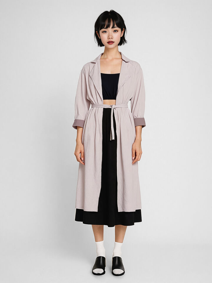 DRESS - sisley k midi dresses - Soft Pink | Sisley K image number 1